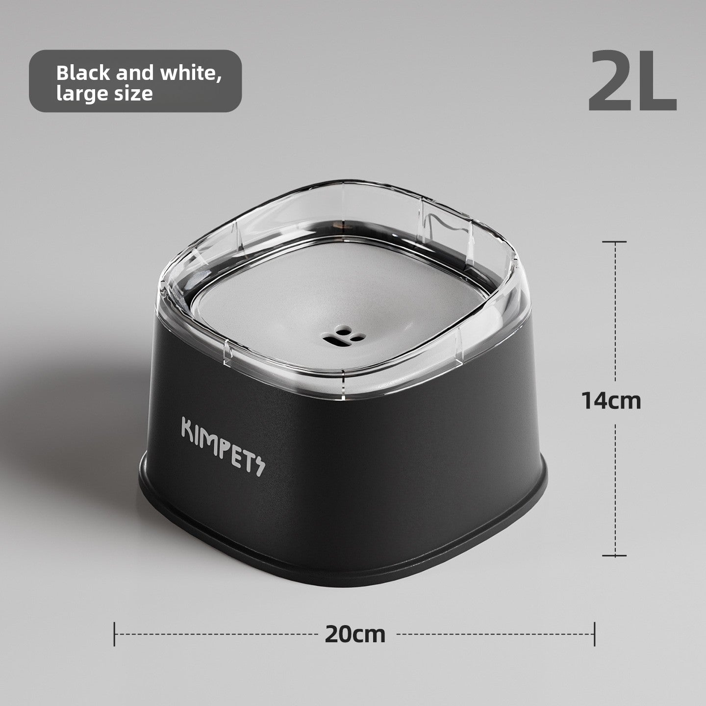 Non-spill floating water bowl dog bowl