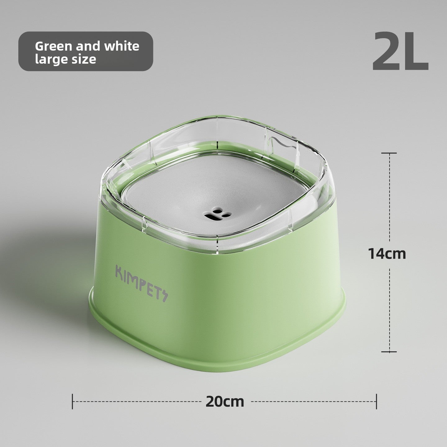 Non-spill floating water bowl dog bowl